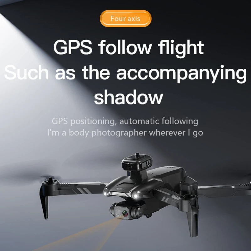 2023 V28 Professional Drone GPS 4K 8K HD Cameras 360° Obstacle Avoidance RC Quadcopter Option Flow Dron RC Helicopter Toys Gift