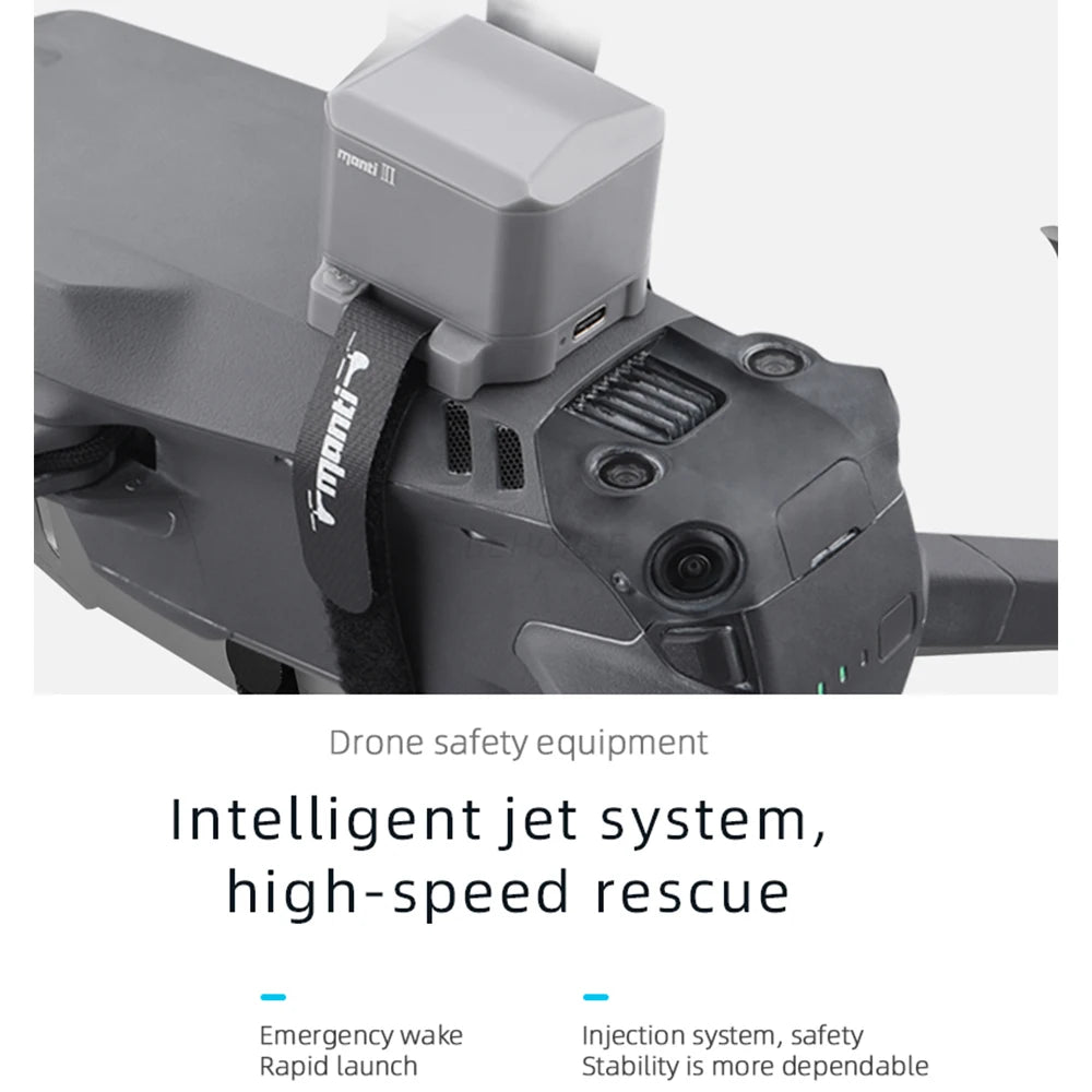 Manti 3 / 3 Plus Reusable Drone Parachute — DJI Mavic 3, Air 2S, Phantom 4