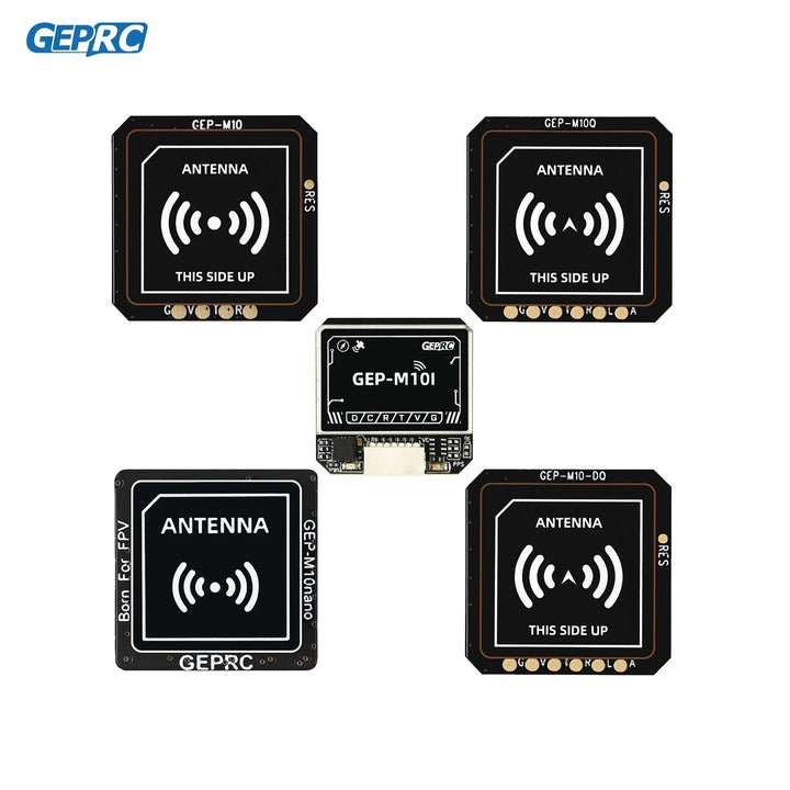 GEPRC GEP-M10 Series GPS Built-in Flash Chip QMC5883L Magnetometer DPS310 Barometer Accurate and Farad Capacitor for FPV Drone