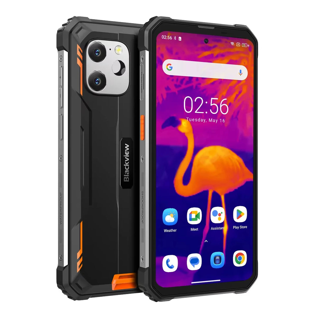Blackview BV8900 Rugged Thermal 16GB 256GB Android 13 6.5'' Display Helio P90 10000mAh Battery