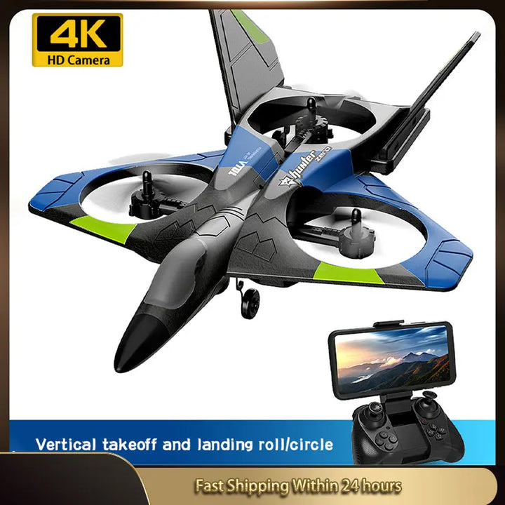 V27 RC Plane Remote Control Airplane 2.4G Remote Control Fighter Hobby Plane Glider Airplane EPP Foam Toys RC drone Kids Gift