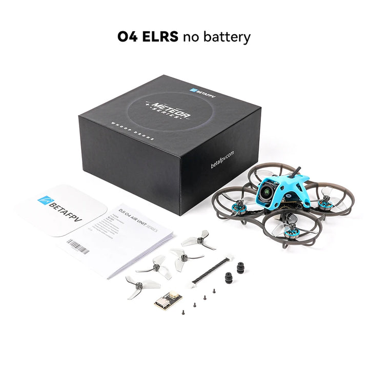 BETAFPV Meteor75 Pro II O4 Brushless Whoop — DJI O4 Wide, 4K/60fps, 159° FOV, ELRS 2.4G