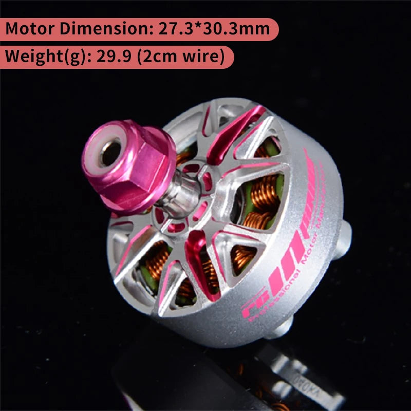 4PCS RCINPOWER GTS V4 2207 FPV Brushless Motor 5-6S 1960KV 2040KV For RC FPV 5inch Freestyle Racing Drone Quadcopter Motor