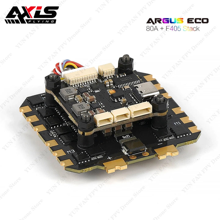 Axisflying ARGUS ECO 80A ECS + F405 FC Stack ICM42688P 16M 4-6S for Freestyle Long Range 13inch RC FPV Drone