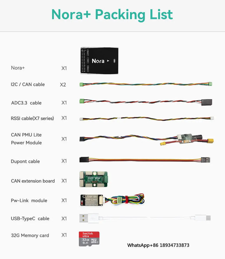 CUAV Nora+ Enterprise Flight Controller — RTK GNSS, RM3100 Compass, CAN Ammeter, Fixed-Wing & VTOL UAV, ArduPilot & PX4