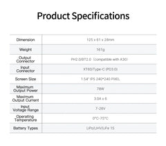 GEPRC WooPower W63 100w Smart Battery Charger Charged for LiPo LiHV LiFe Suit Short-circuit Protection RC FPV Quadcopter Drone