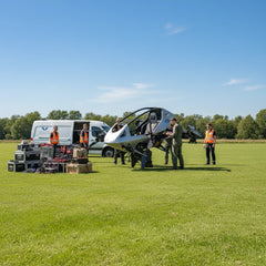 Digital Eagle ZR200 Personal eVTOL Aircraft — Fixed-Wing VTOL, 20-Minute Flight Time, 60 kg Payload