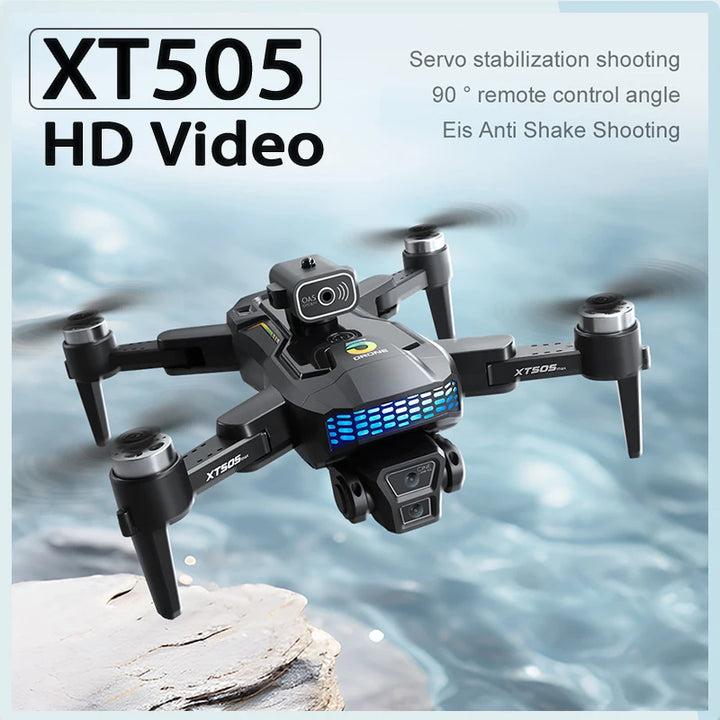 XT505 Drone GPS Positioning Brushless HD Dual Camera drones Aerial Photography Obstacle Avoidance Remote Control Aircraft Dron