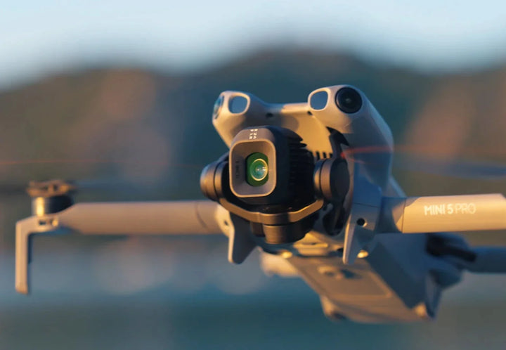 DJI Mini 5 Pro 1-Inch Large CMOS Camera Nightscape Omnidirectional Obstacle Sensing Lightweight and Portable