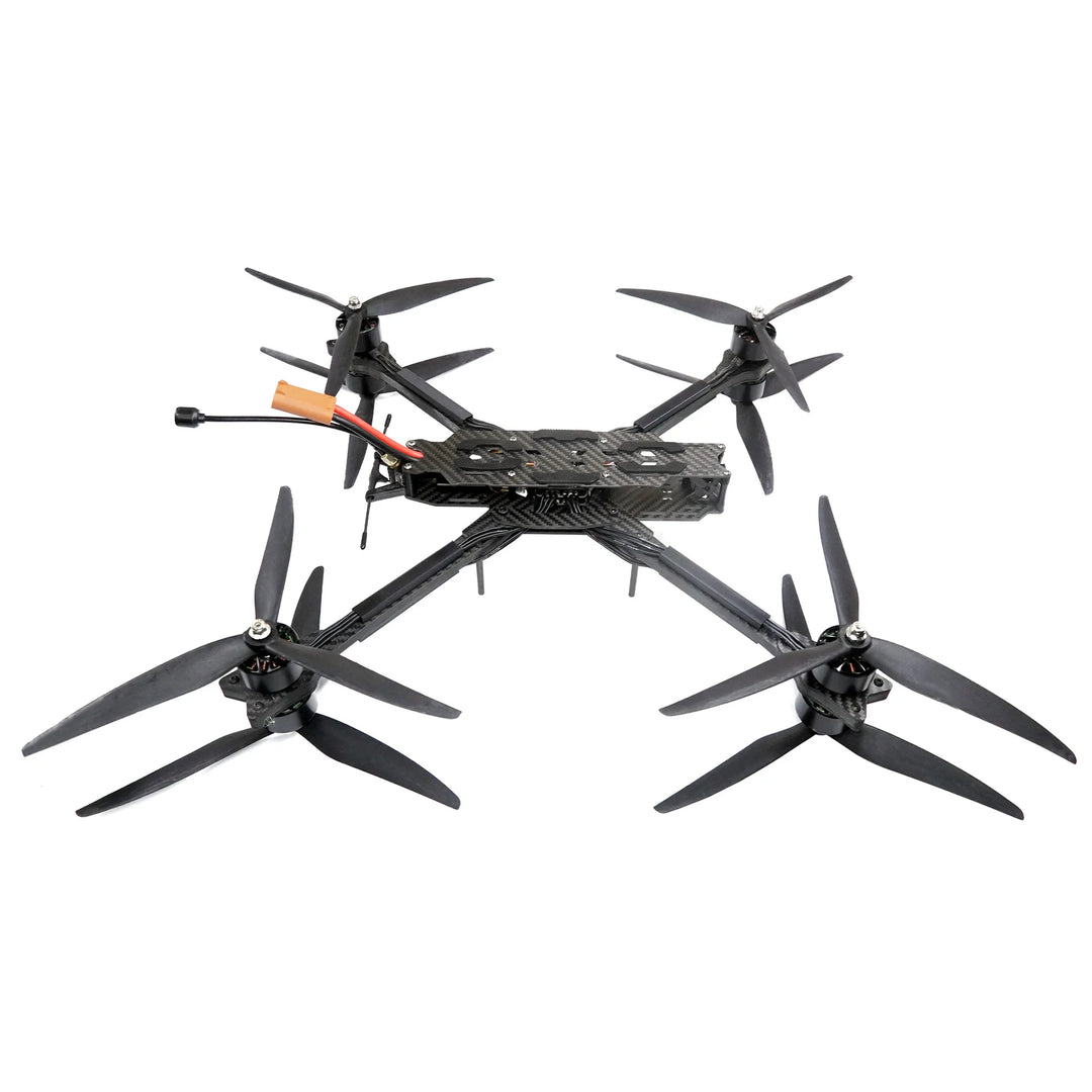 X8 10inch Long Range FPV Racing Drone with 5.8G high-definition image transmission,Long Endurance 5-7kg Heavy Load Quadcopter