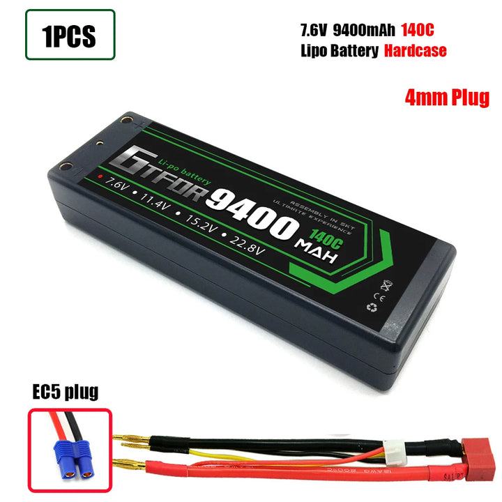 Batteries Lipo 7.6V 11.4V  7.4V 11.1V 15.2V 14.8V 22.2V 2S 3S 4S 6S 9400Mah 6300Mah 6500mAh 6200mAh 01000mAh 8400mAh 9200mAh Car