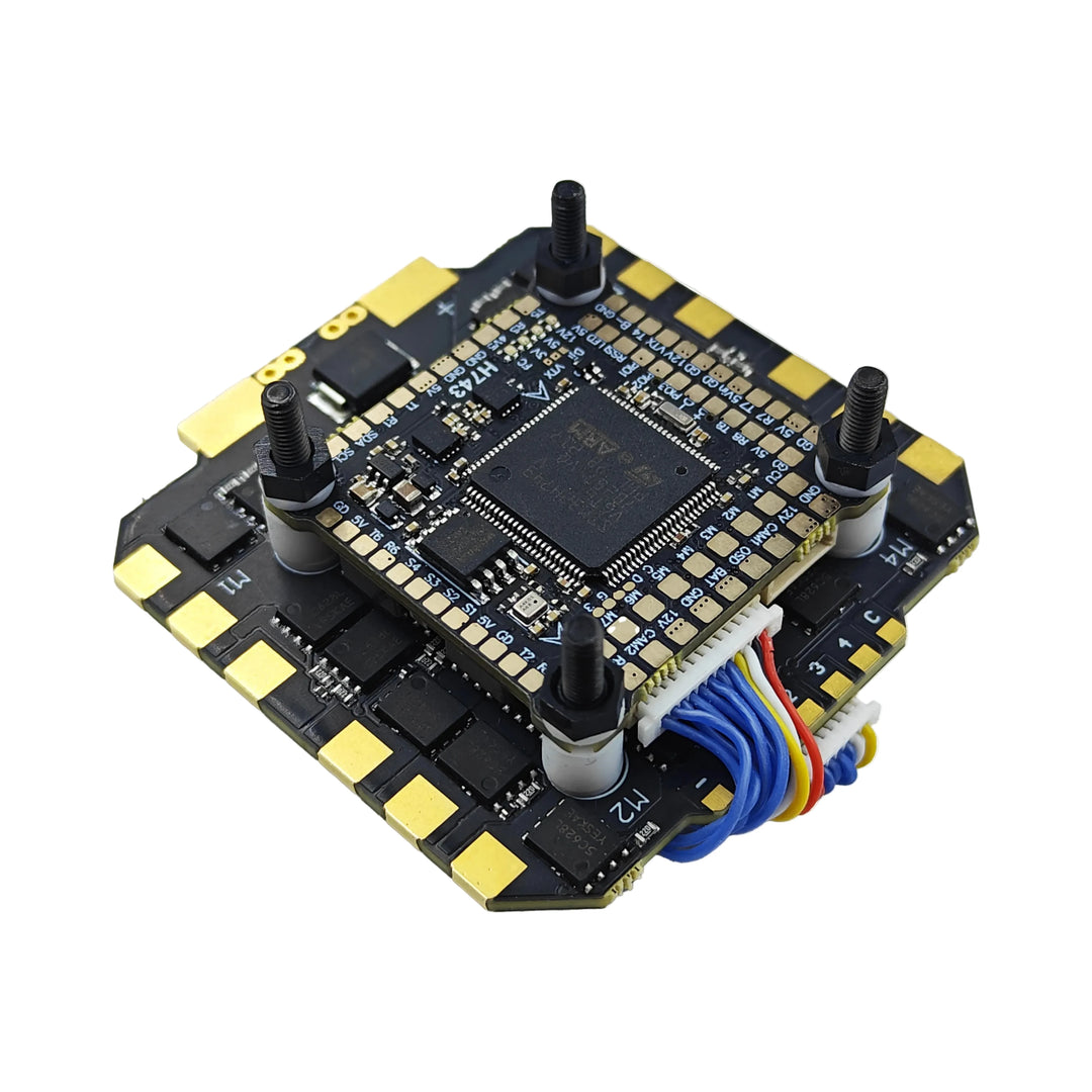 JIJIEFPV H743 Stack — 4-in-1 ESC + H7 FC Combo for 5-13" FPV Freestyle & Long Range Drones