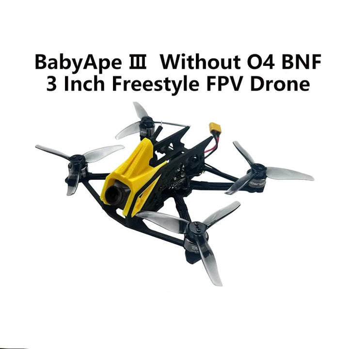 DarwinFPV BabyApe III 3" BNF Freestyle FPV Drone - F411 ELRS 2.4G Analog