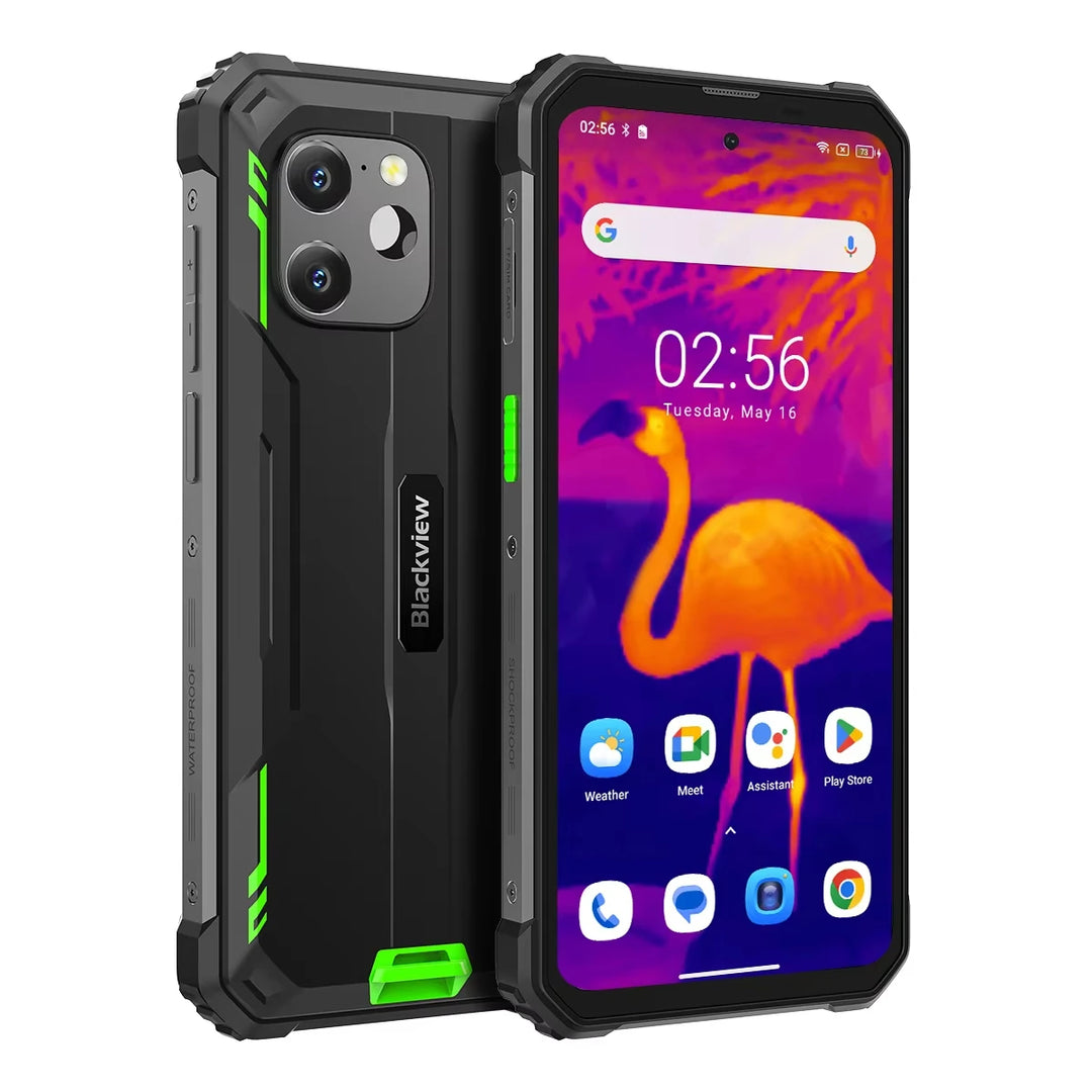 Blackview BV8900 Rugged Thermal 16GB 256GB Android 13 6.5'' Display Helio P90 10000mAh Battery