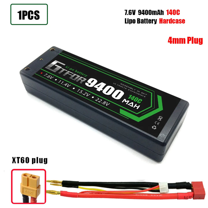 Batteries Lipo 7.6V 11.4V  7.4V 11.1V 15.2V 14.8V 22.2V 2S 3S 4S 6S 9400Mah 6300Mah 6500mAh 6200mAh 01000mAh 8400mAh 9200mAh Car