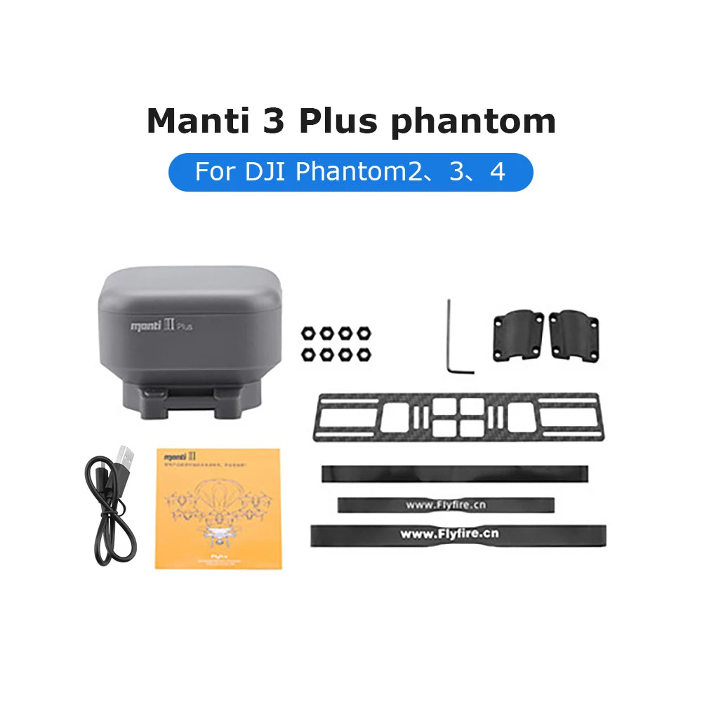 Manti 3 / 3 Plus Reusable Drone Parachute — DJI Mavic 3, Air 2S, Phantom 4