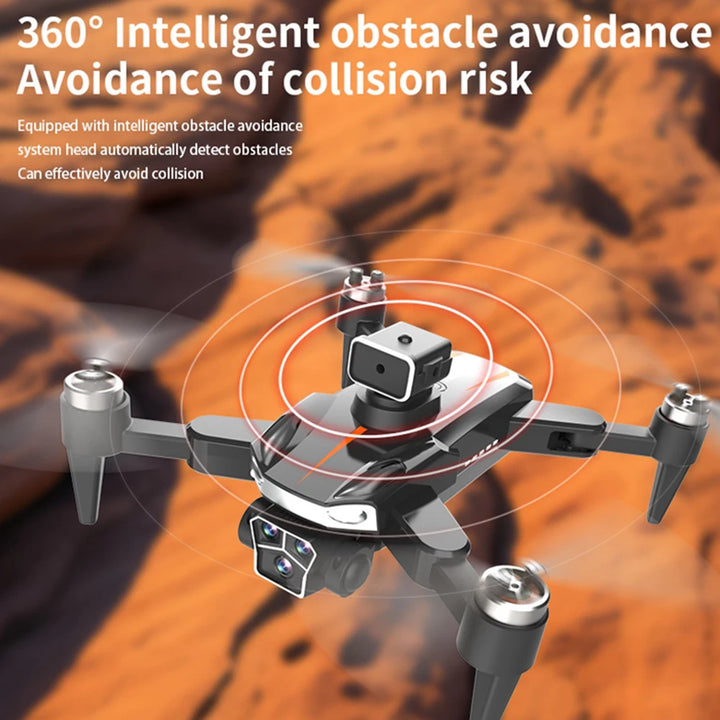 360° Obstacle Avoidance Folable Flying-Drone Wind Resistance Quadcopters Toy For Adult Children