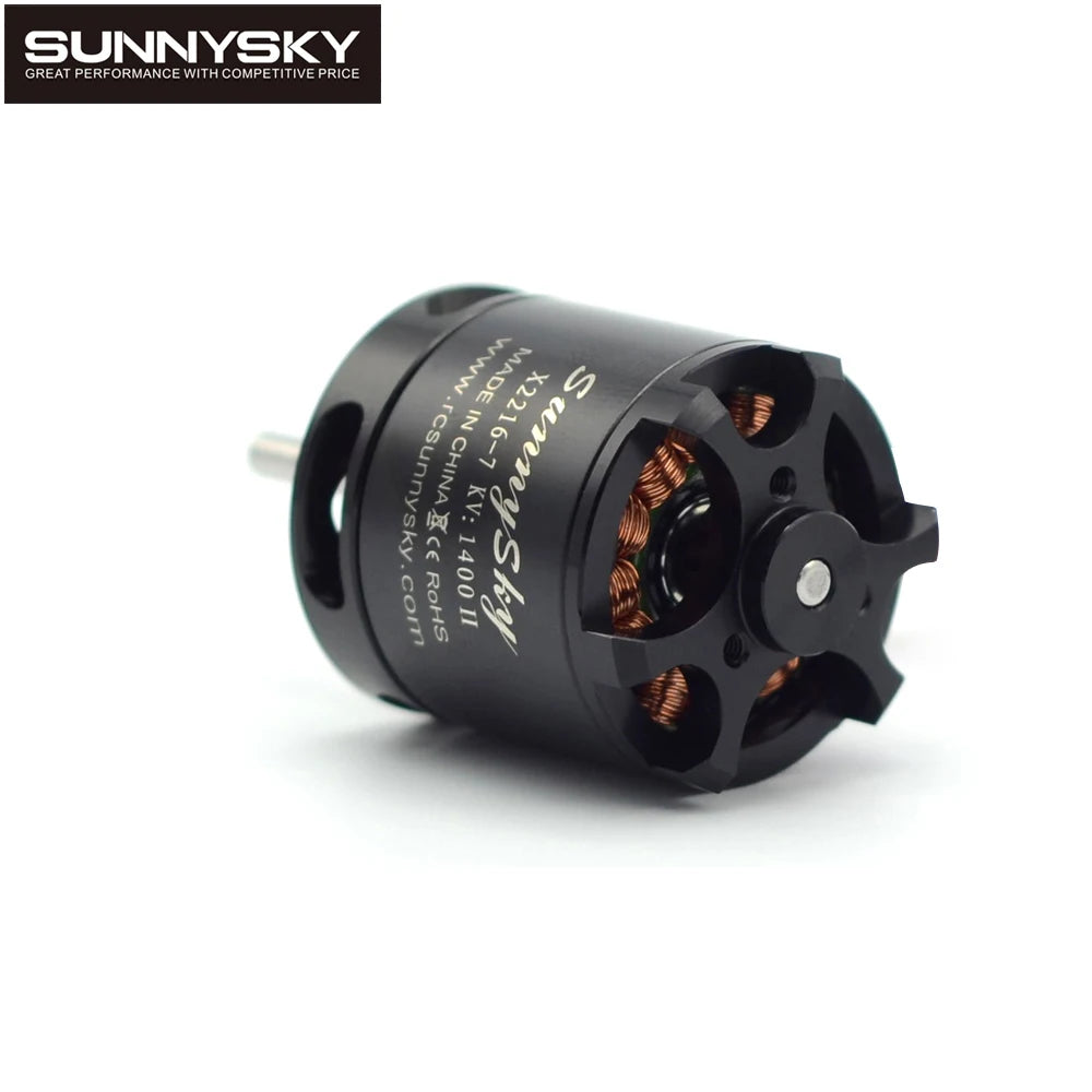 SunnySky X2216 2216 880KV 1100KV 1250KV 1400KV 1800KV 2400KV II Outrunner Brushless Motor For RC Models 3D airplane