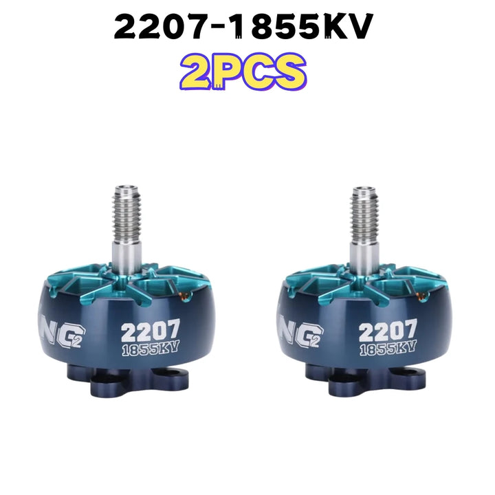 iFlight XING2 XING V2 2207 / 2306 1755 / 1855 / 2555 / 2755KV 4-6S Brushless FPV Motor with 5mm Shaft for RC FPV Drones