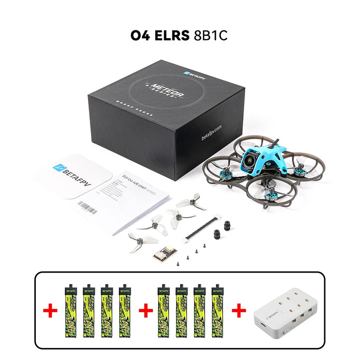 BETAFPV Meteor75 Pro II O4 Brushless Whoop — DJI O4 Wide, 4K/60fps, 159° FOV, ELRS 2.4G