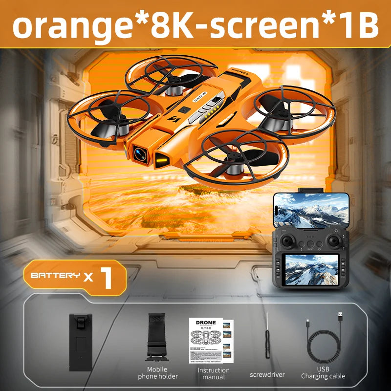 Xiaomi Mijia A21 PRO Drone 8K Professional 4K HD Dual Cameras with screen RC Brushless Motor Obstacle Avoidance Quadcopter Toys