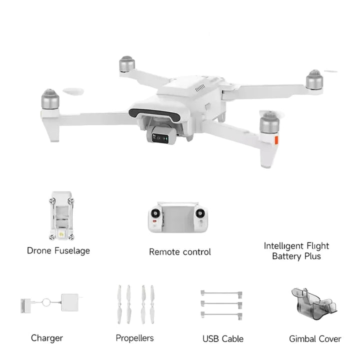 FIMI X8 Tele Max Camera Drone | Dual Cameras & 30x Hybrid Zoom