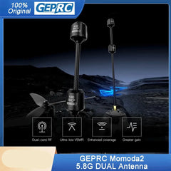 GEPRC Momoda2 5.8G Dual Antenna - 5.65GHz SMA Dual-core RF Ultra-low VSWR for FPV Drone Quadcopter Freestyle DIY Parts