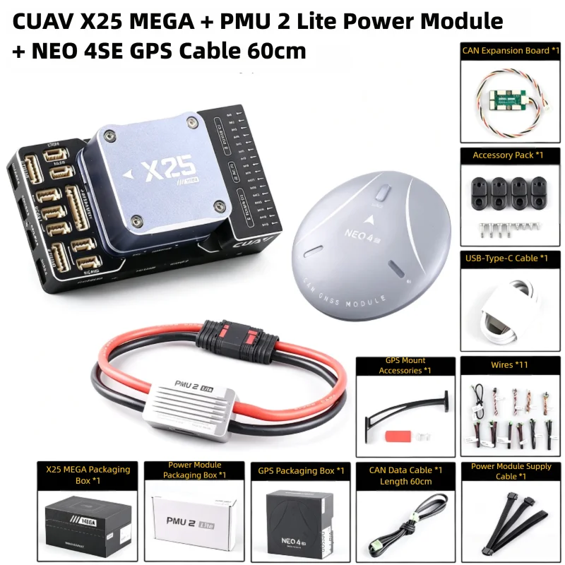 CUAV X25 MEGA Industrial ArduPilot/PX4 Flight Controller