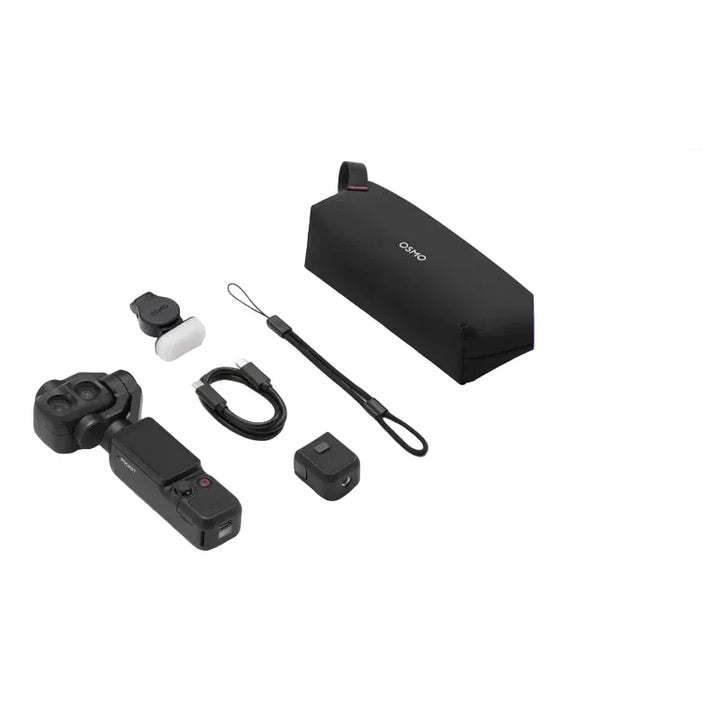 DJI Osmo Pocket 4P Standard Combo — Dual Camera, 1-Inch CMOS, 4K/240fps, 17-Stop Dynamic Range