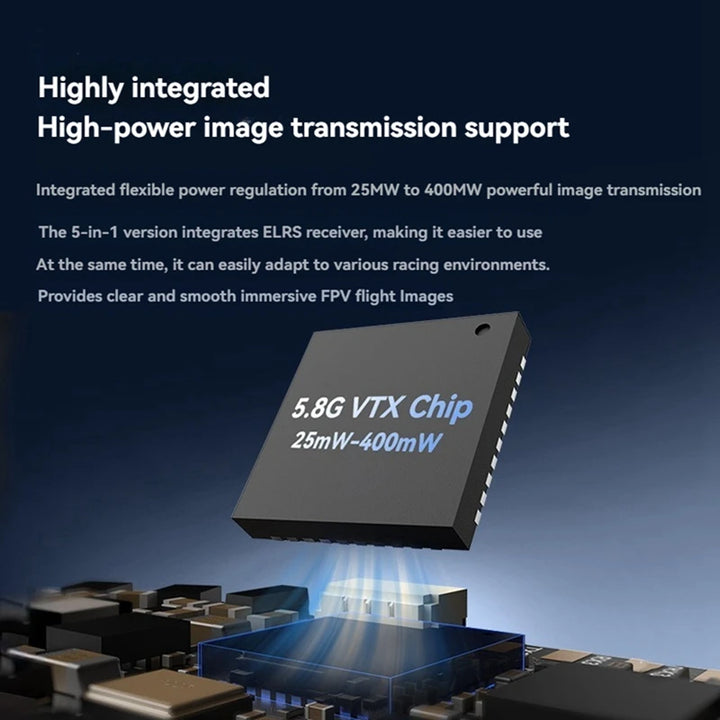 Air Brushless FC Flight Controller 5-IN-1 Flight Controls ESC VTX OSD Receiver Aio Module For FPV Drone Whoop Air65/75