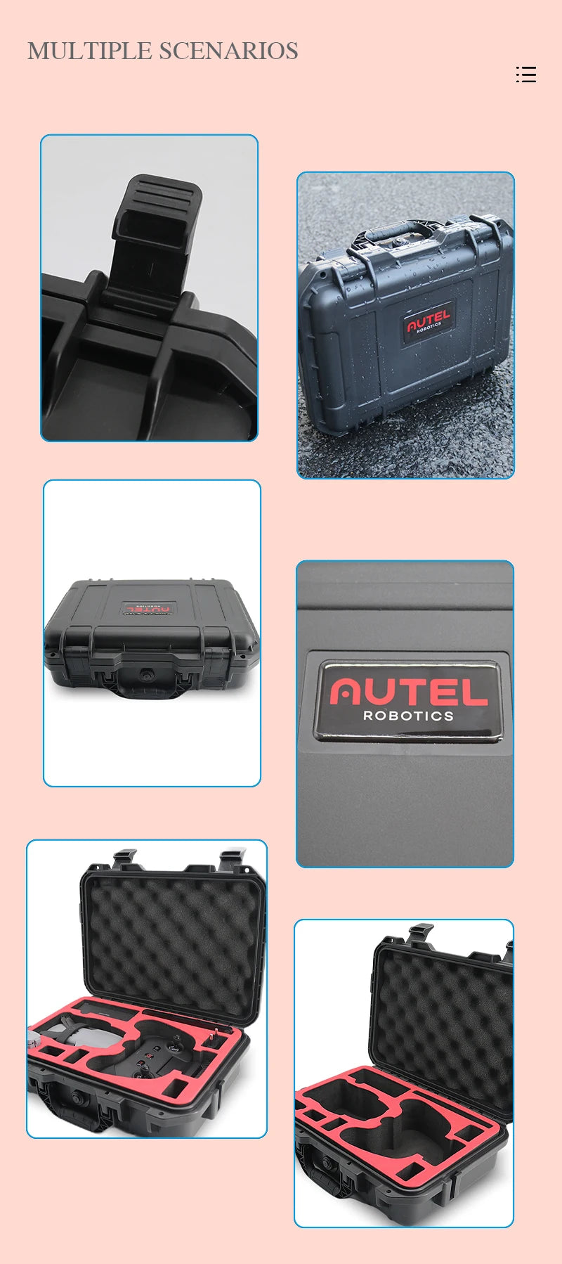 Autel Robotics EVO Nano/Nano Plus Battery/ Remote Control/ Propellers/ Charger/ Gimbal Cover/ Suitcase Parts RC Drone Access