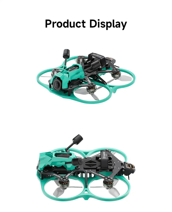Sub250 DollyFly25 V2 2.5Inches WTFPV FPV Drone Freestyle Quadcopter with PNP/ELRS2.4 Receiver XT30U Connector for DIY
