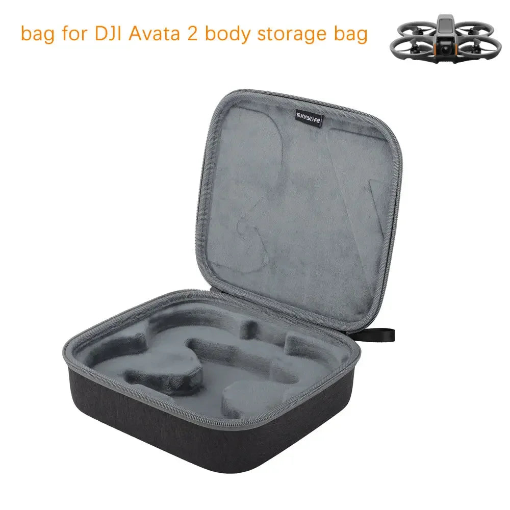 For DJI Avata 2 Propeller Guard Accessories Combo Gimbal Protector Motor Cover Lens Protection Cap Battery Protection Bracket