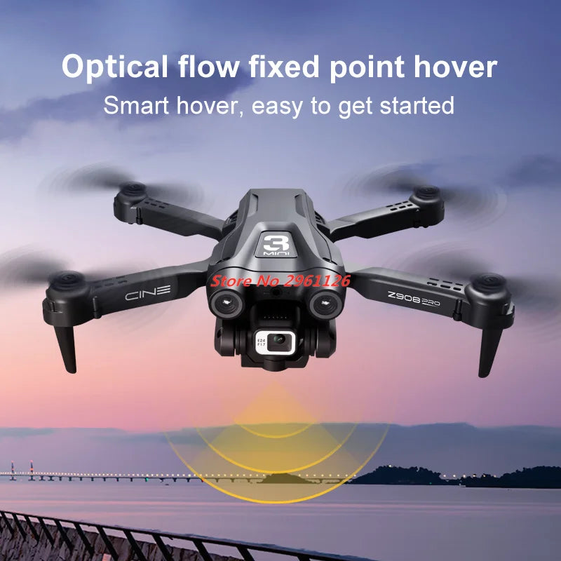 Professional 4K HD ESC Dual Camera Drone Optical Flow Location 4K Obstacle Avoidance Positon Quadcopter Toy Boy Kid Gift Airplan