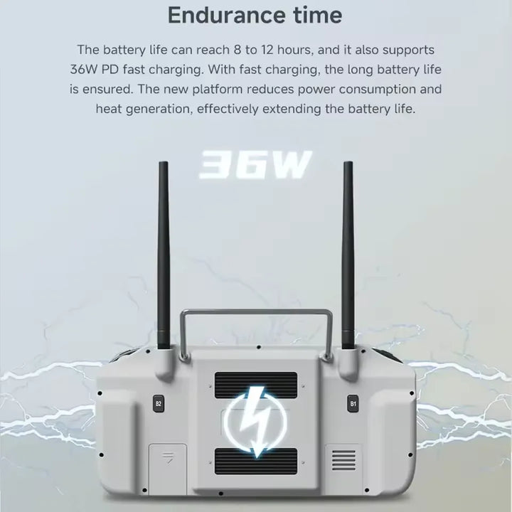 Skydroid G20 Handheld Ground Station — 30km, Dual-Band 2.4/5.8GHz, 7" HD, 6nm Processor