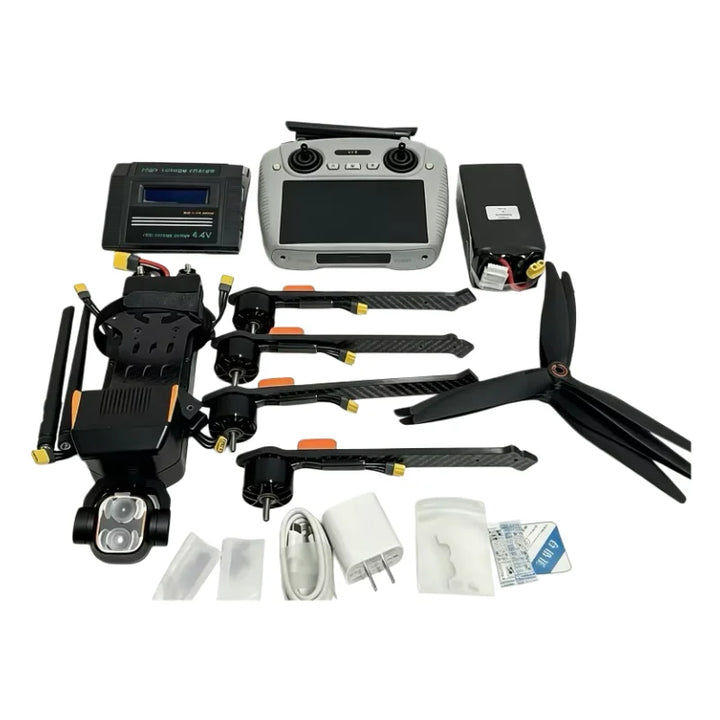 SKYDROID MX330T+ Industrial Quadcopter — Thermal Dual-Light Gimbal, RTK, AI Tracking, 35min, 20KM, 3kg Payload, Carbon Fiber