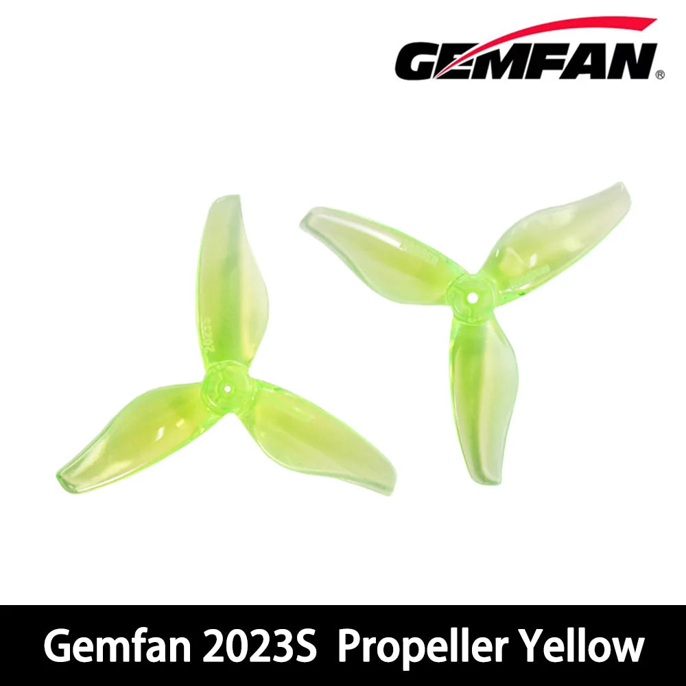 Gemfan 2023S 2 Inch FPV Propellers 3-Blade (4 Pairs) | Micro Drone Props