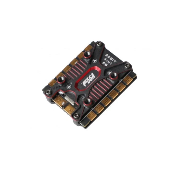 T-Motor F66A Mini 4-in-1 ESC — 66A 3-6S AM32 20x20mm for FPV Racing Drones