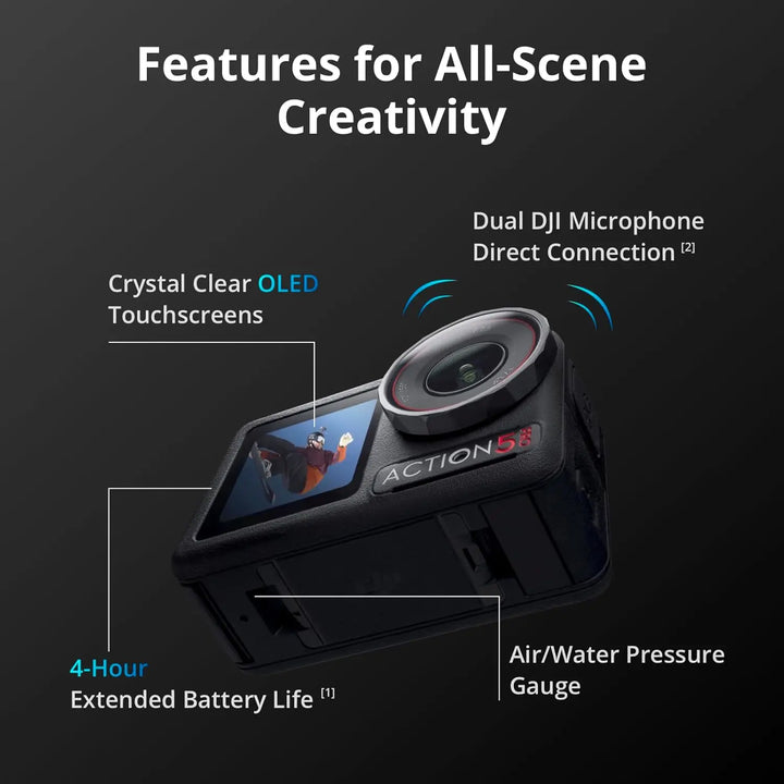 DJI Osmo Action 5 Pro Adventure Combo | 4K Action Camera