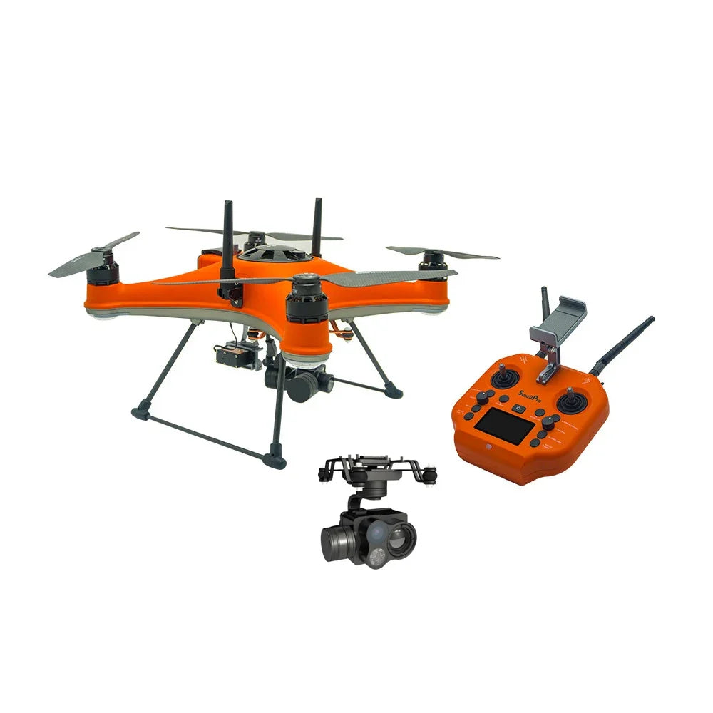 Swellpro Splashdrone 4 Waterproof Fishing Drone 4K UHD — Full Kit with Accessories