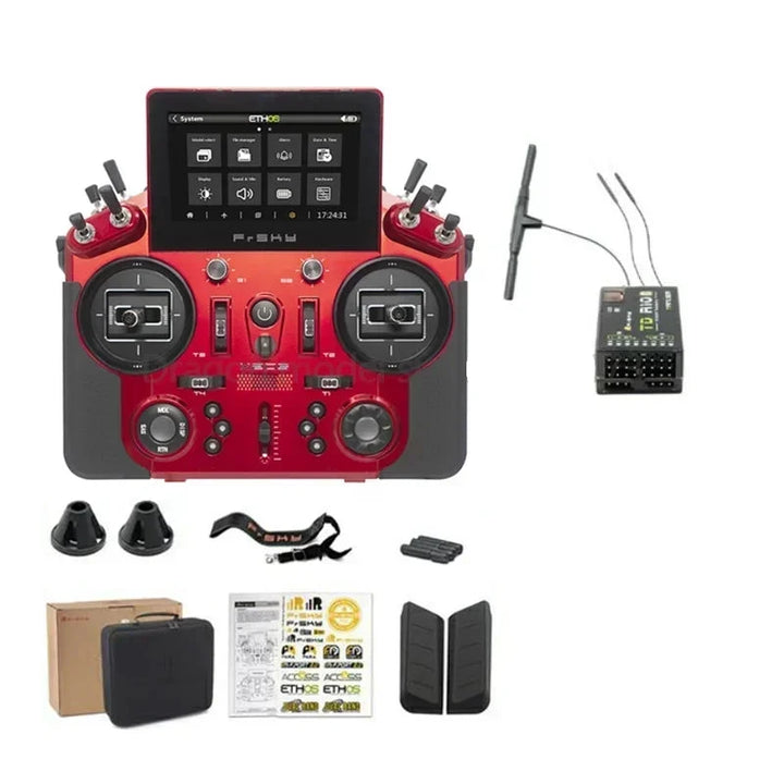FrSky Tandem X20 / X20S RC Transmitter — Dual-Band 900M/2.4G, ETHOS, Hall Gimbals, 16/32CH, 50-100km TD Mode
