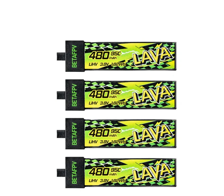 BETAFPV LAVA II 1S 95C Battery - High-Discharge LiPo (Multiple Capacities)