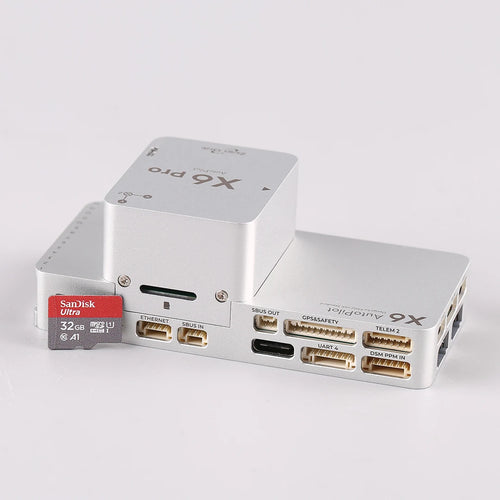 Zero One X6 Pro Enterprise Flight Controller — FMU v6X, STM32H7, Triple IMU, ICM42653, RM3100, 100Mbps Ethernet, VTOL & PX4
