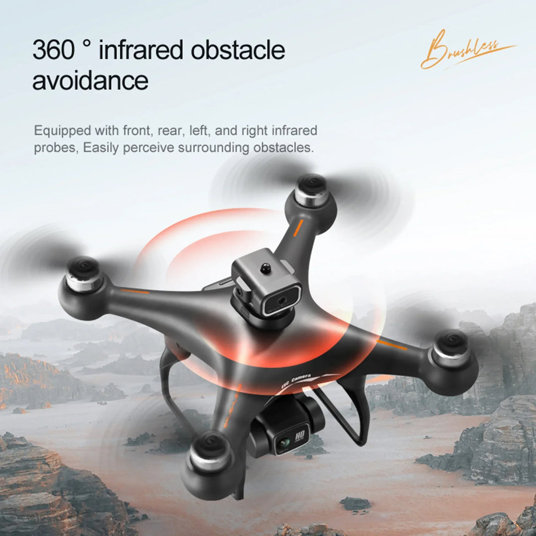 S116 Max Drone 8K GPS 4K Dual Camera Aerial Brushless Motor Long Life Battery Obstacle Avoidance Dron Camera Professional Drone