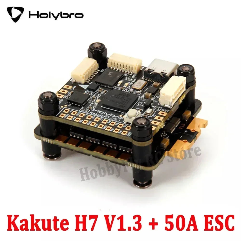 HolyBro Kakute H7 V1.3 Stacks H7 MPU6000 Flight Controller Tekko32 F4 50A / Matel 65A 4in1 ESC for FPV Drones