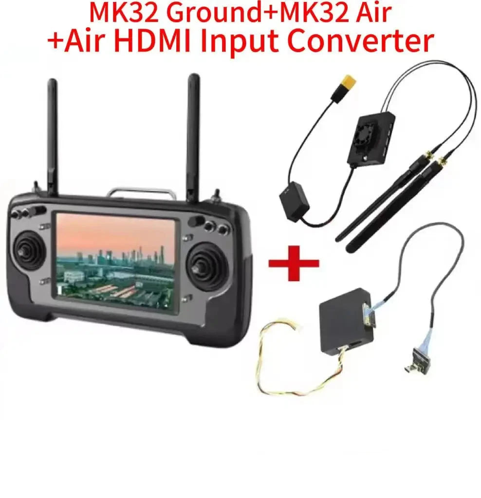 SIYI MK32 Enterprise Handheld Ground Station — 15km, 7" HD Touchscreen, Android 9, 10hr Battery