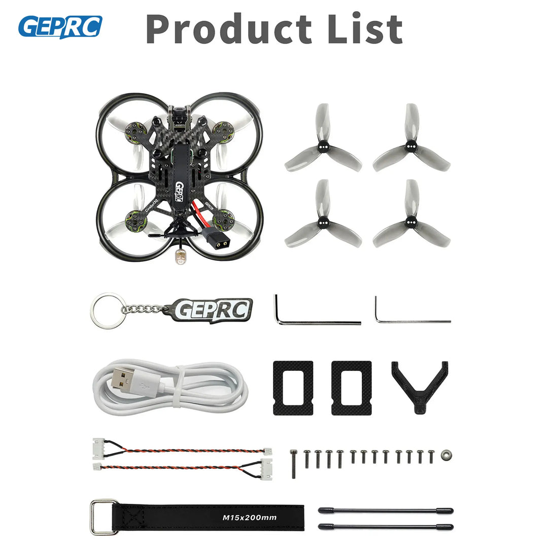 GEPRC Cinebot30 Analog 4S 6S Ultralight FPV Racing Drone TBS Nano RX / Caddx Ratel 2 GEP-F722-45A AlO V2 for RC FPV Quadcopter