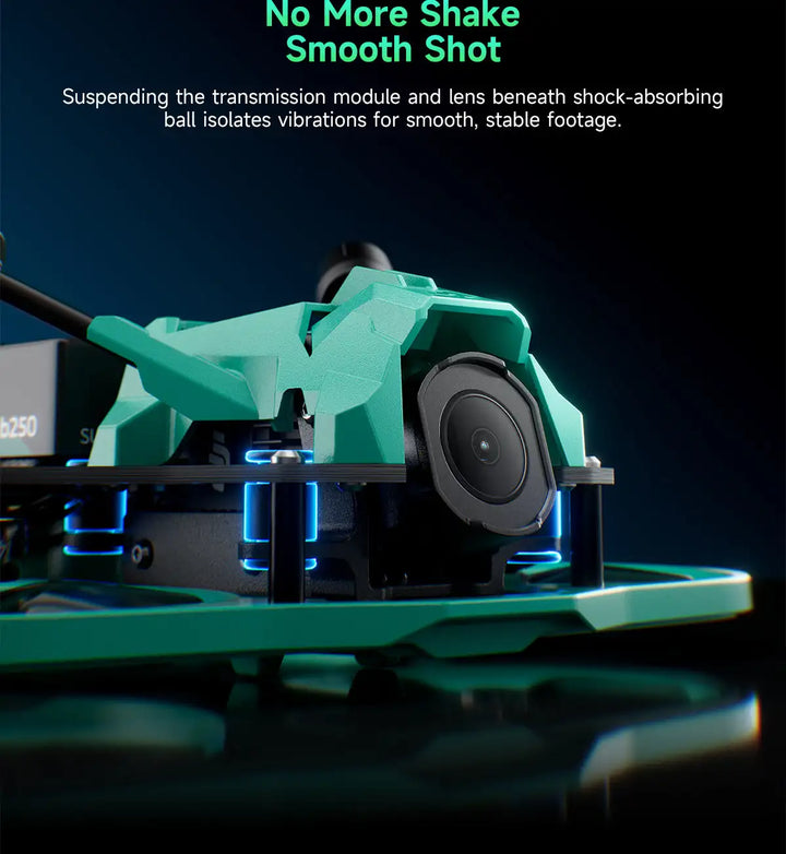 Sub250 DollyFly25 V2 2.5Inches WTFPV FPV Drone Freestyle Quadcopter with PNP/ELRS2.4 Receiver XT30U Connector for DIY