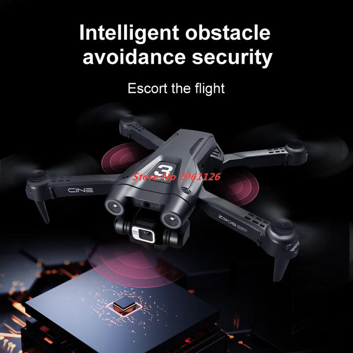 Professional 4K HD ESC Dual Camera Drone Optical Flow Location 4K Obstacle Avoidance Positon Quadcopter Toy Boy Kid Gift Airplan