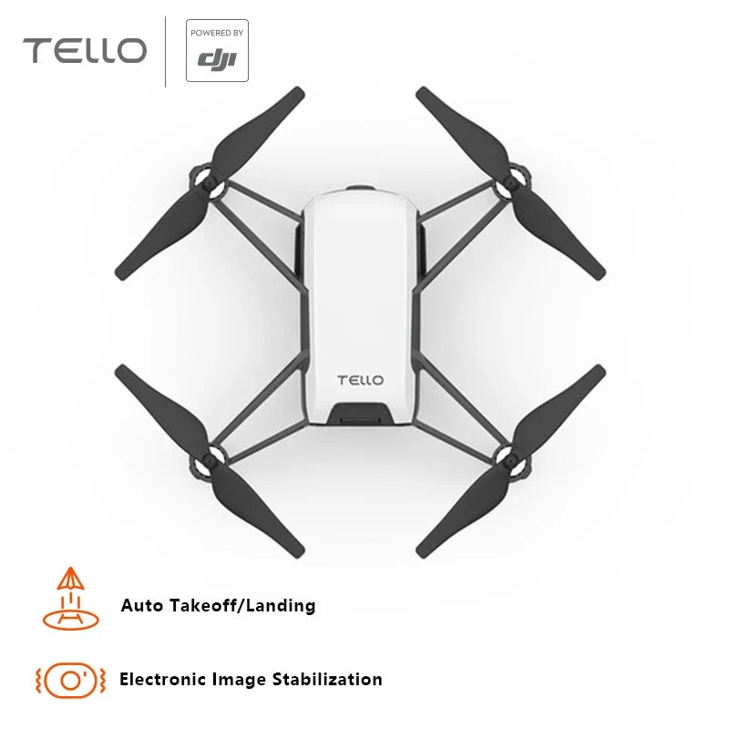 DJI Tello Mini Micro Folding Quadcopter RC Drone WIFI APP Remote Control FPV With 720P Camera Teaching Copter DIY SDK Develop